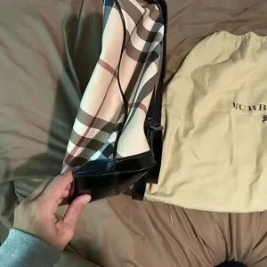 Burberry | Bags | Burberry Cream And Black Backpack With  display picture 1